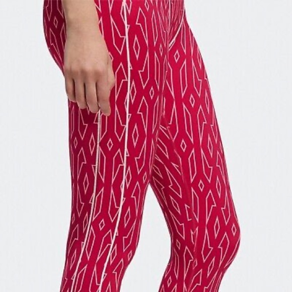 NWT Adidas Ivy Park Pink Patterned Leggings. Size XSmall - Picture 8 of 10